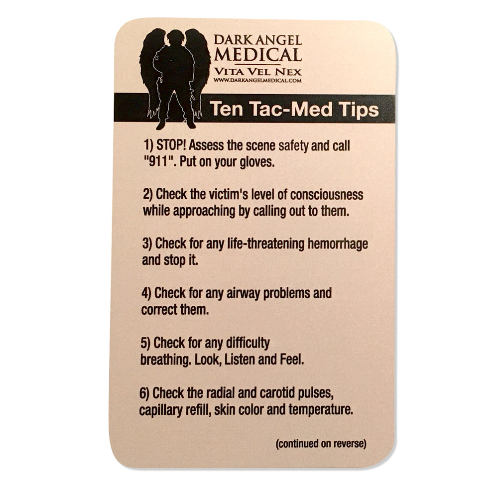 Tac Med Tip Cards - image 2