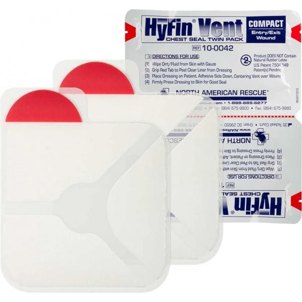 Hyfin Compact Vented Chest Seal Twin Pack - image 3