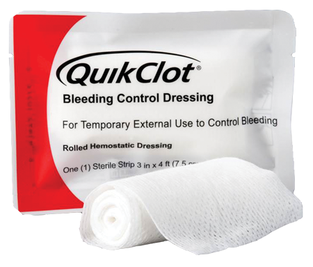 QuikClot Bleeding Control Dressing 4' - image 3