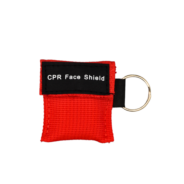 Keychain CPR Protective Device (Red) - image 1