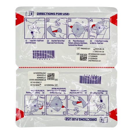 Hyfin Compact Vented Chest Seal Twin Pack - image 2