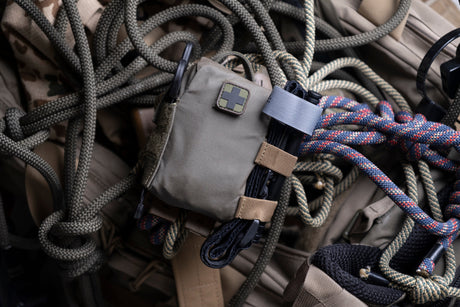 EDC Trauma Kit with climbing ropes