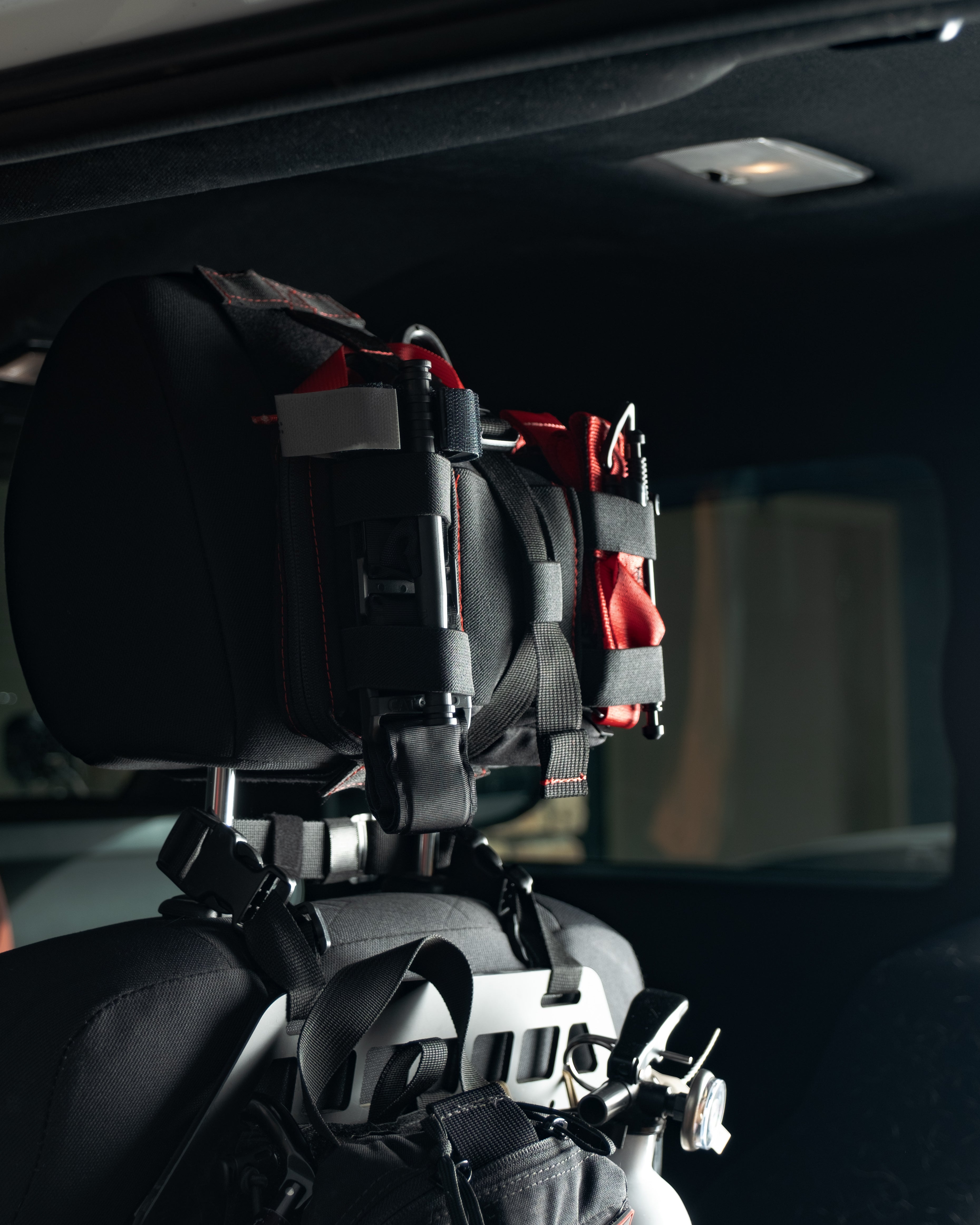 HEDR Headrest Vehicle Trauma Kit | Dark Angel Medical