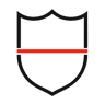 Police shield icon
