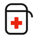 Medical pouch icon