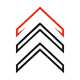 Rank chevrons icon